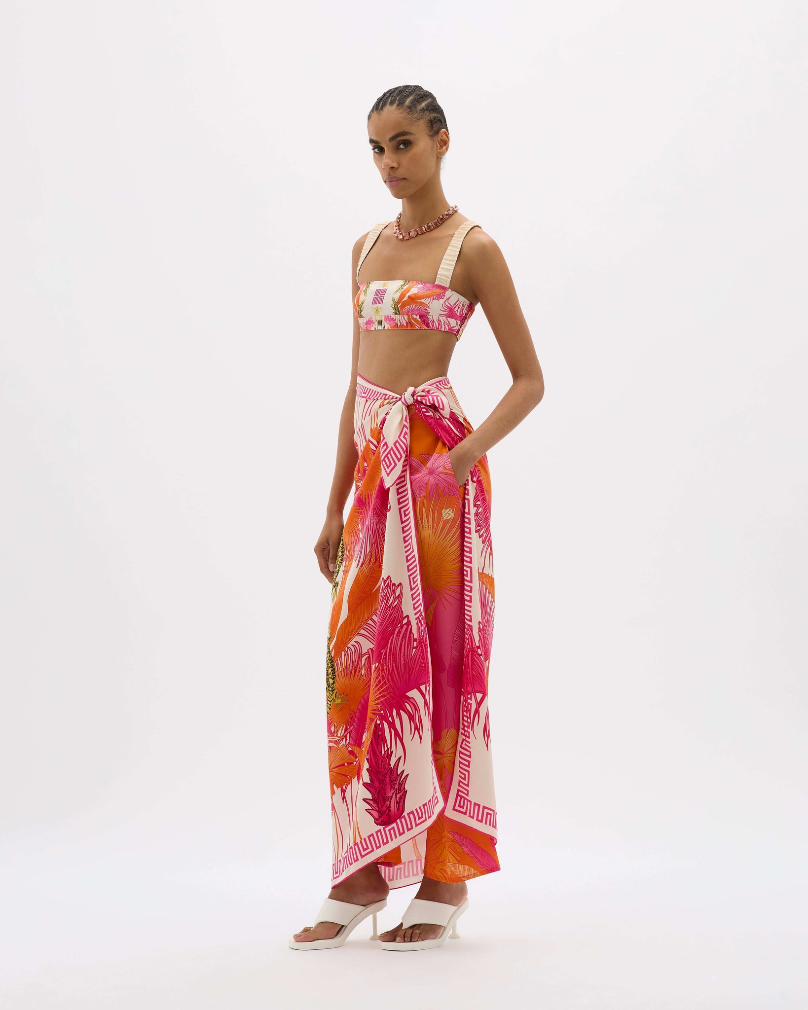Yin 02 Illustrated Crop Top