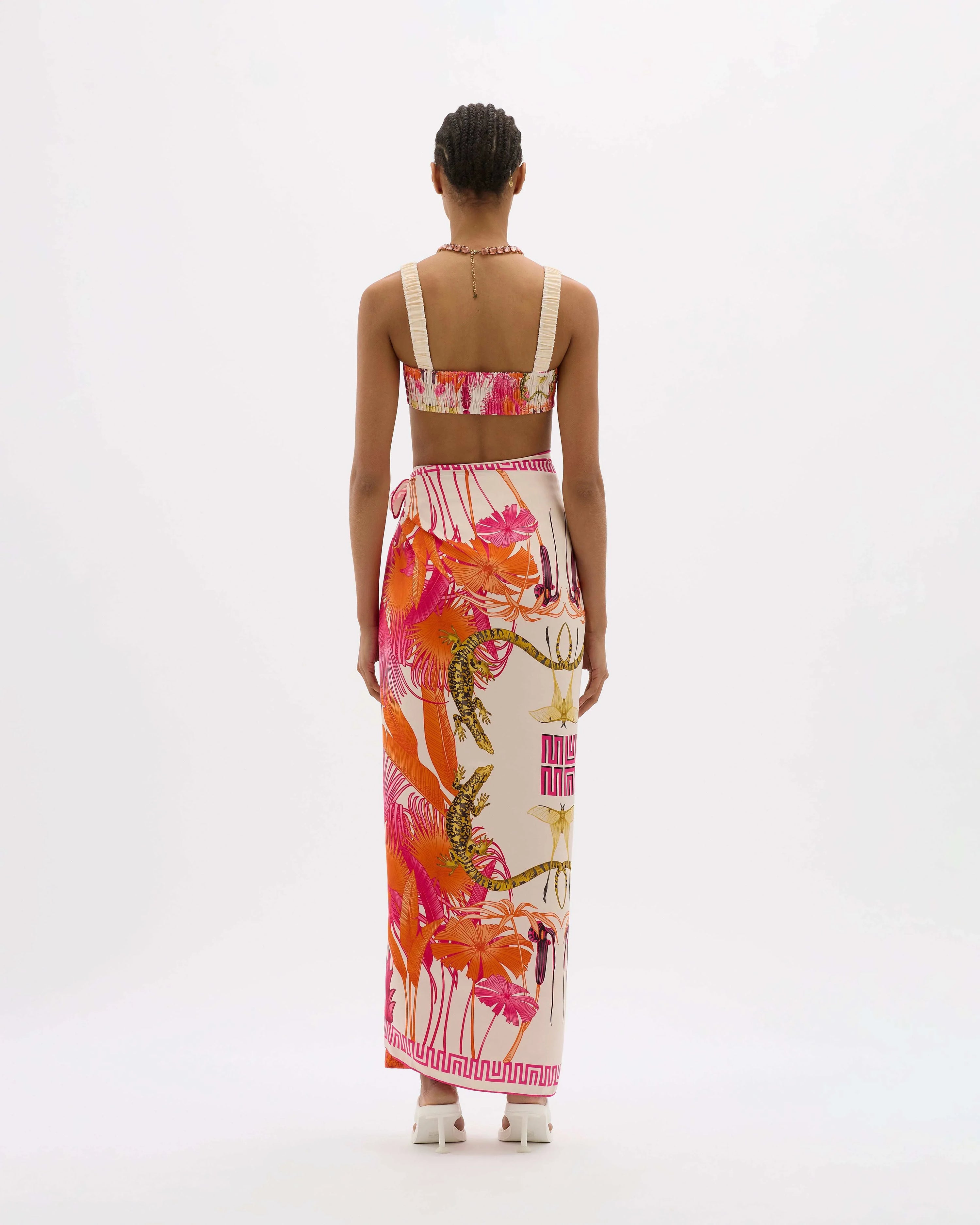 Yin 02 Illustrated Crop Top - MUMA WORLD