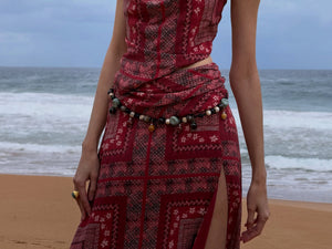 Roja Bandana Zhou Skirt
