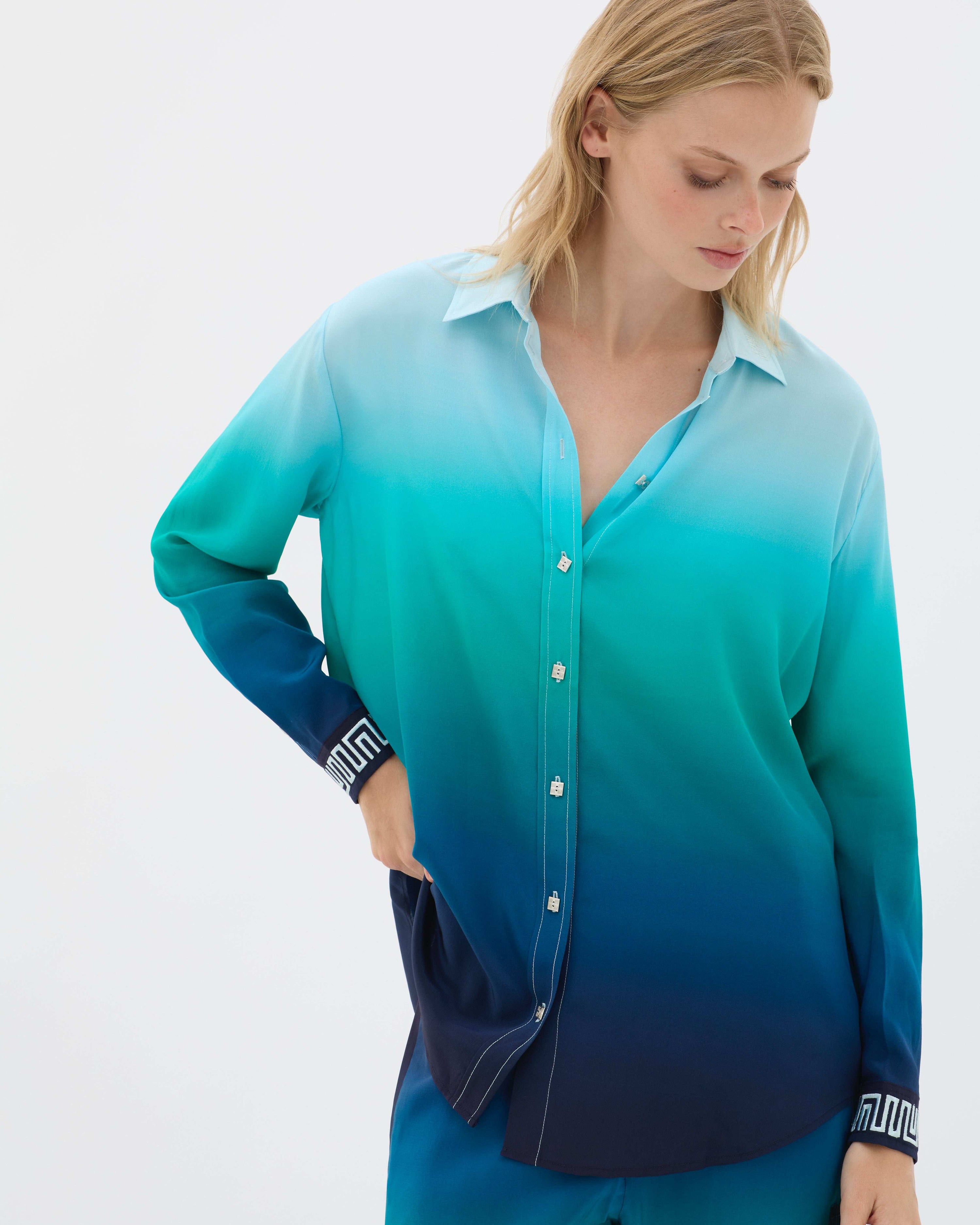 Seabed Gradient Shirt - MUMA WORLD  Top