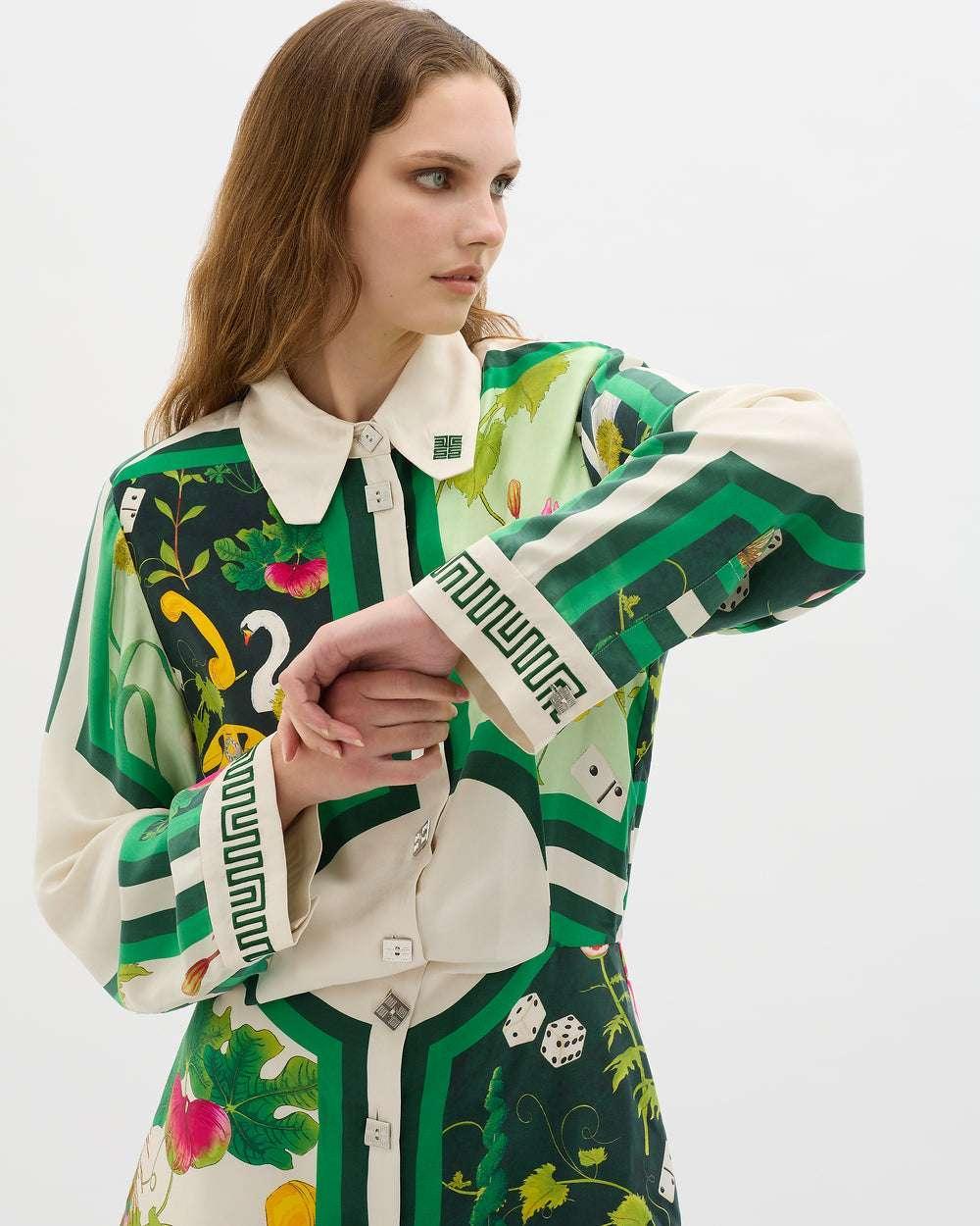 Versailles Shirt Dress - MUMA WORLD