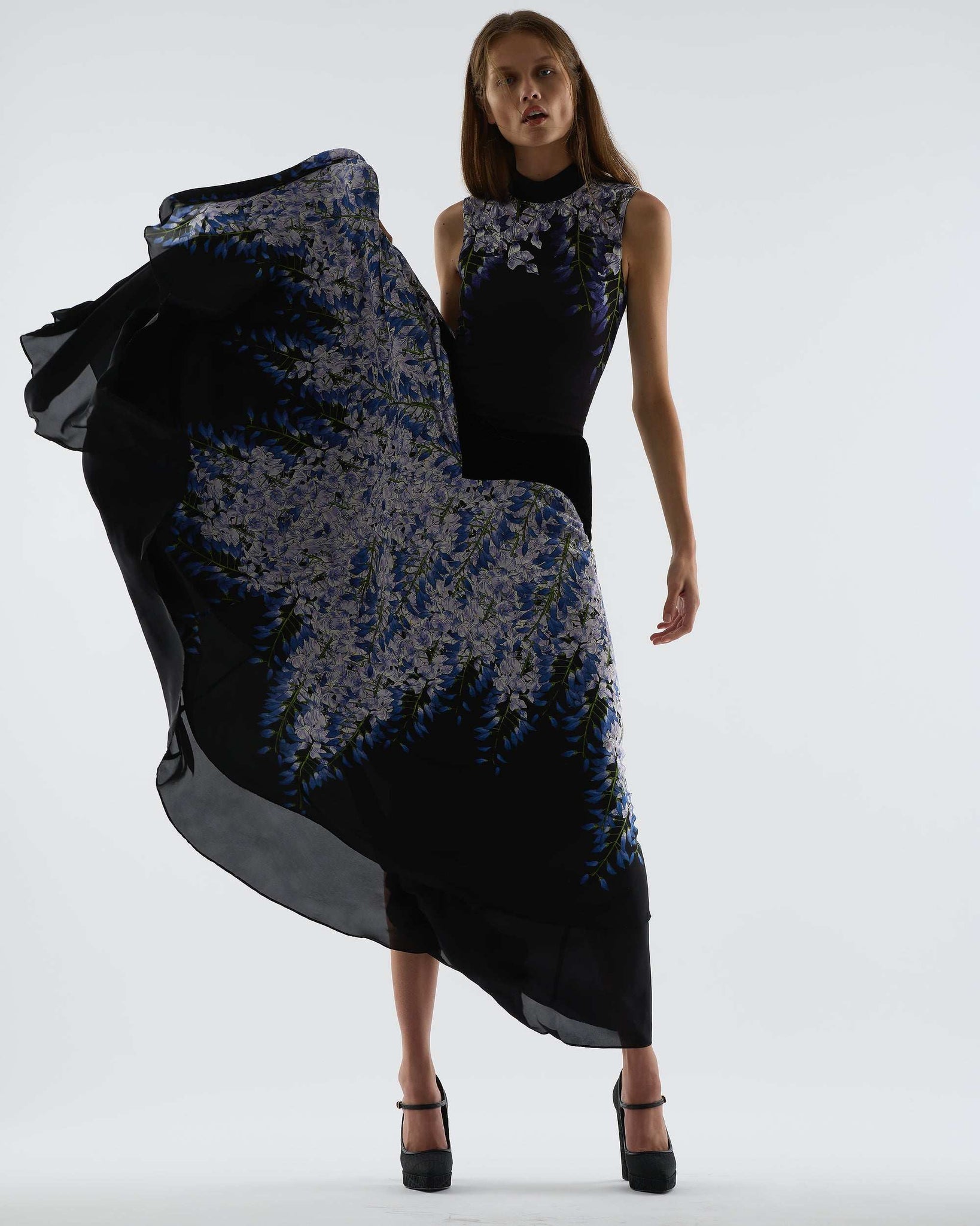 Wisteria Lyra Maxi Skirt