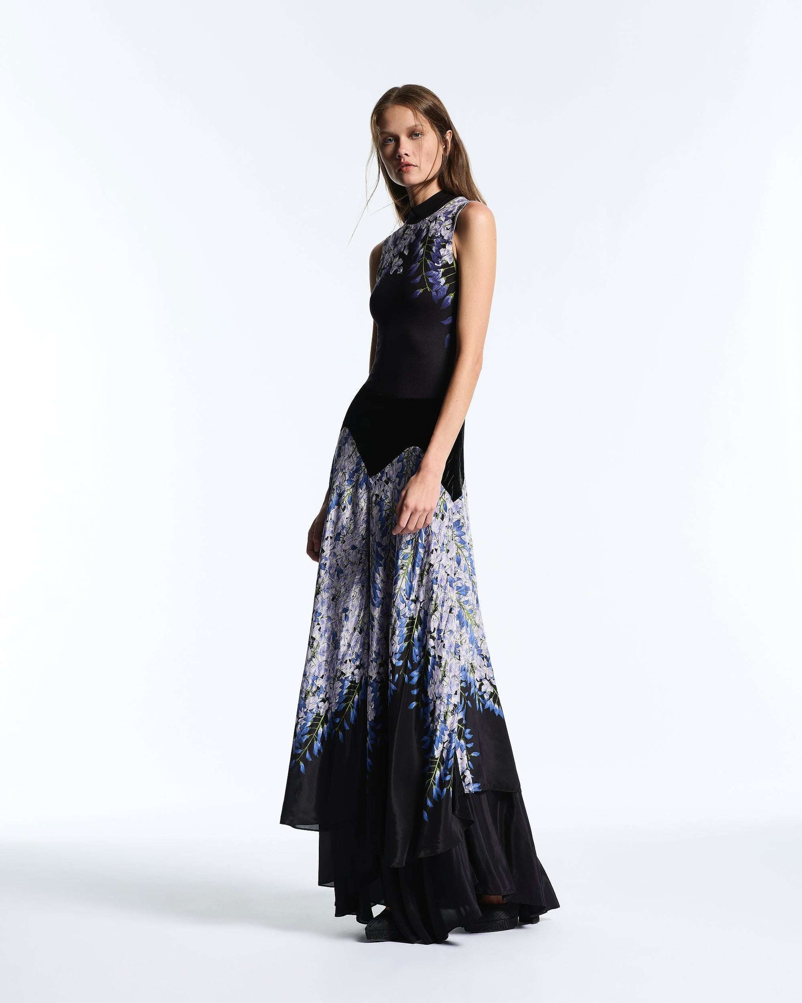 Wisteria Lyra Maxi Skirt