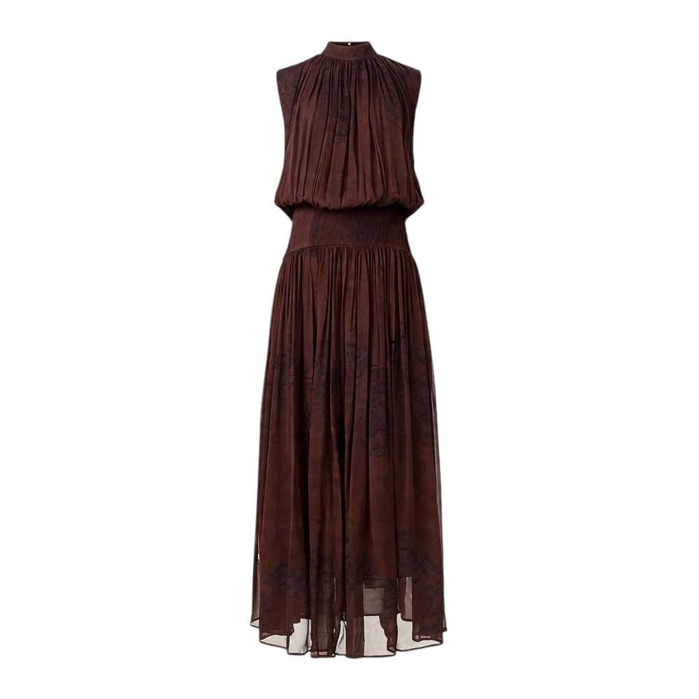 Deep Red Willow Amery Dress