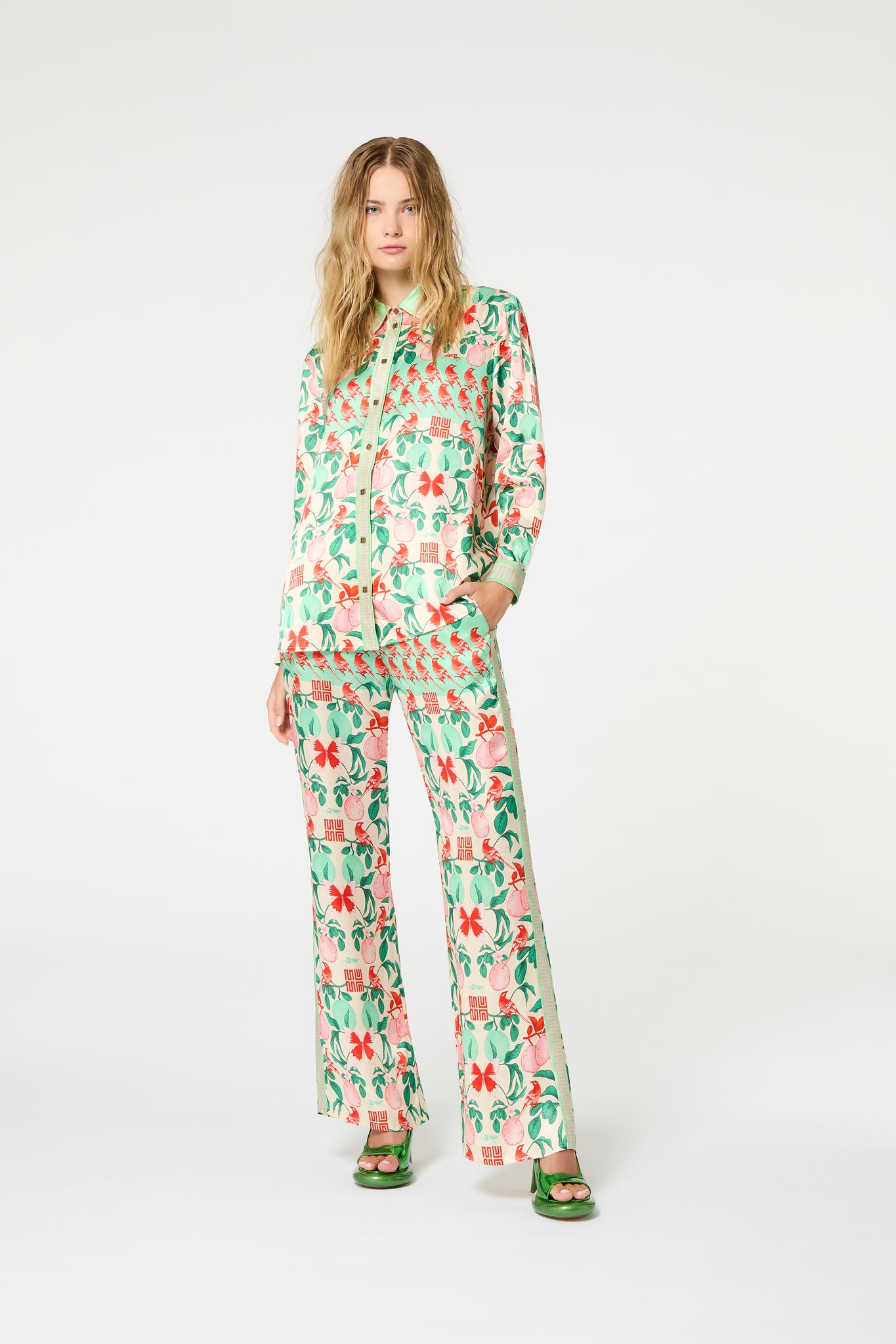 Pomelo Illustrated Shirt