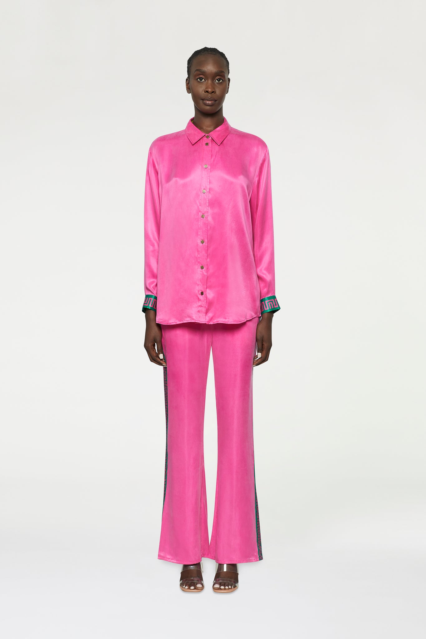 Kumquat Contrast Shirt
