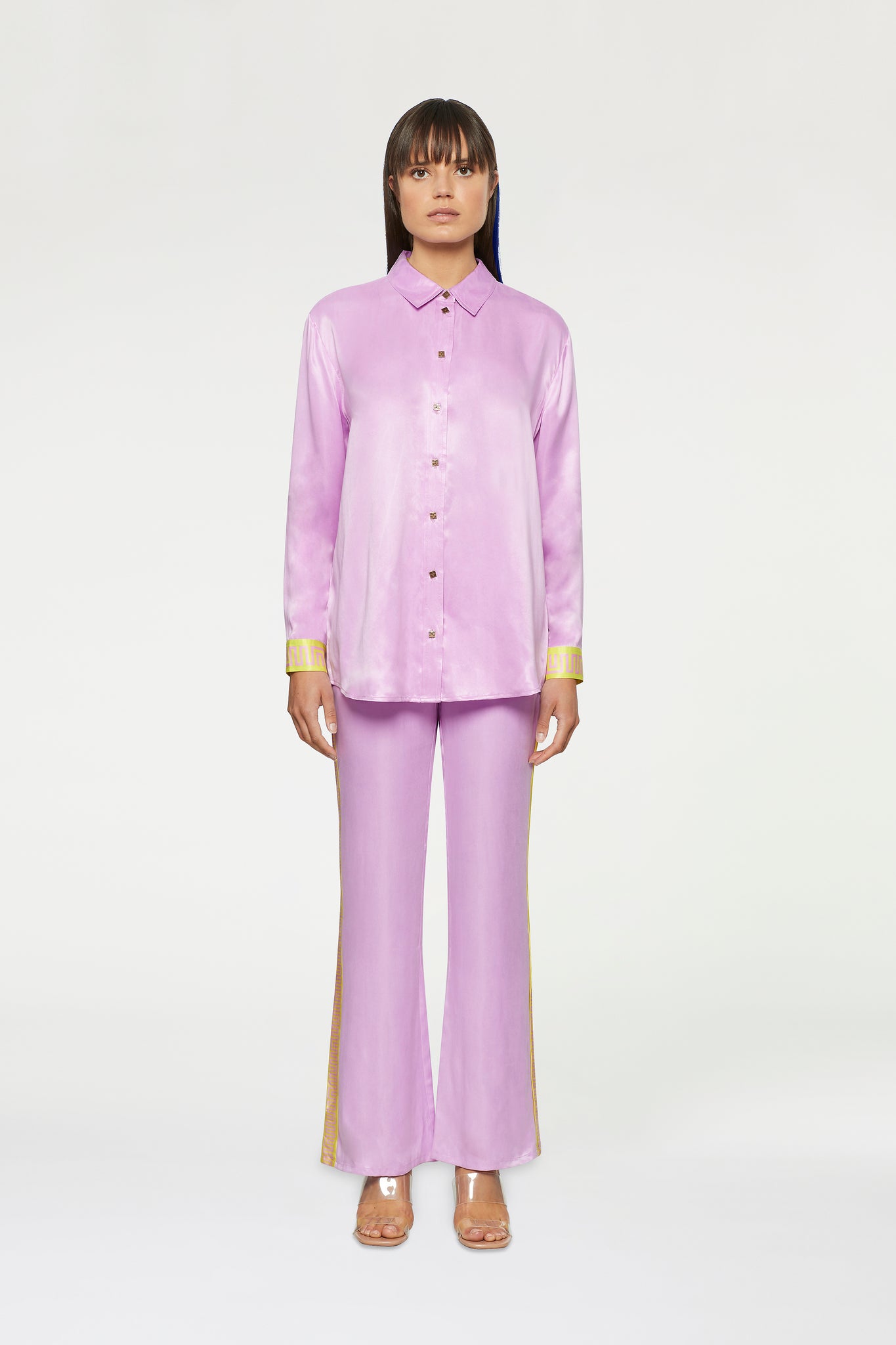 Coconut & Fingerlime Contrast Shirt