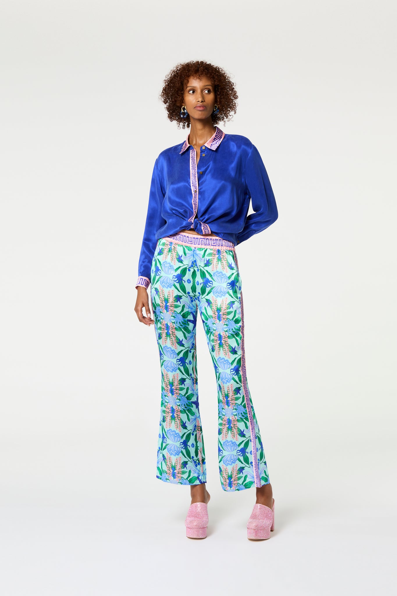 Quandong Illustrated Pant