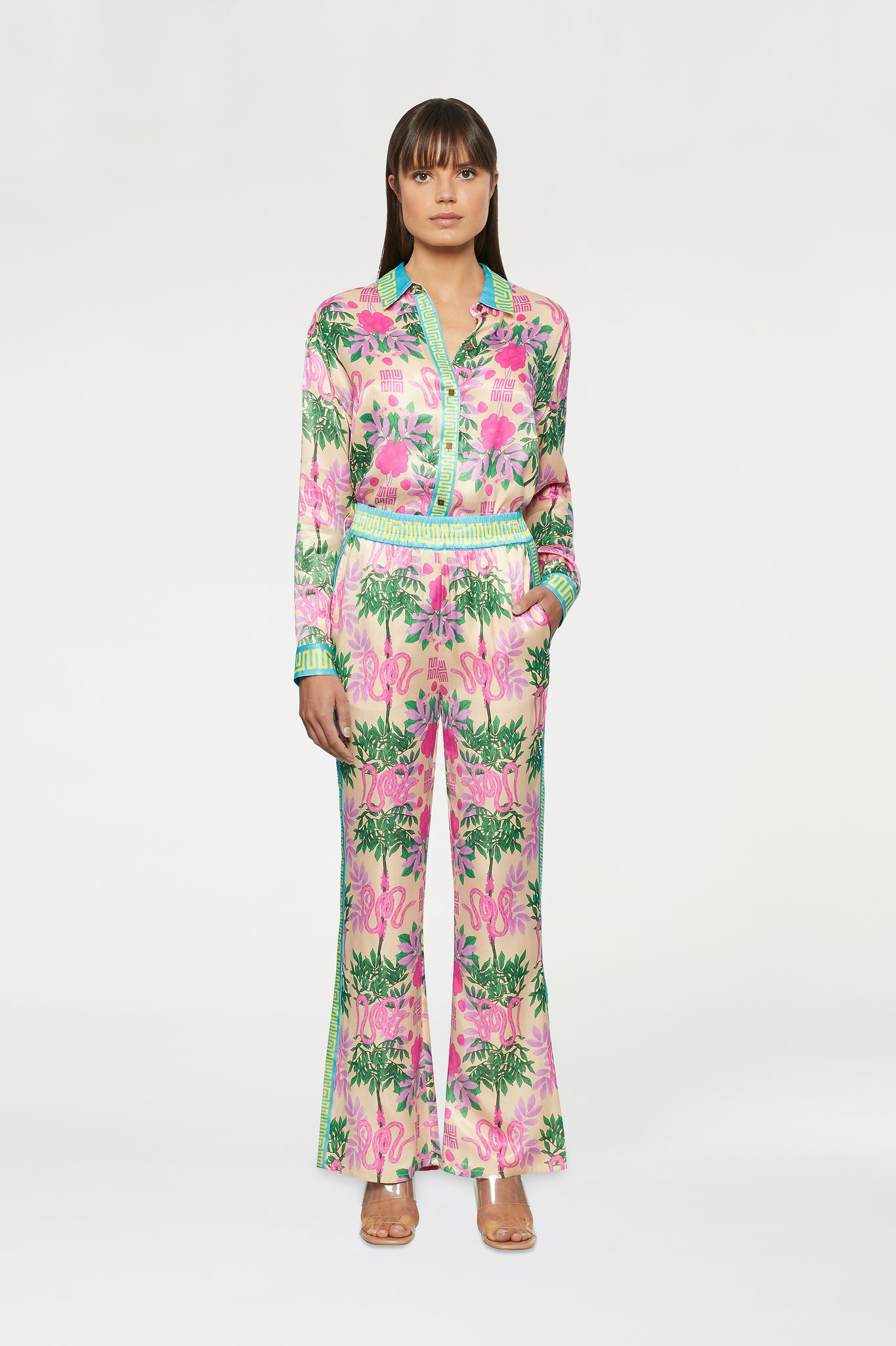 Davidson Plum Illustrated Pant