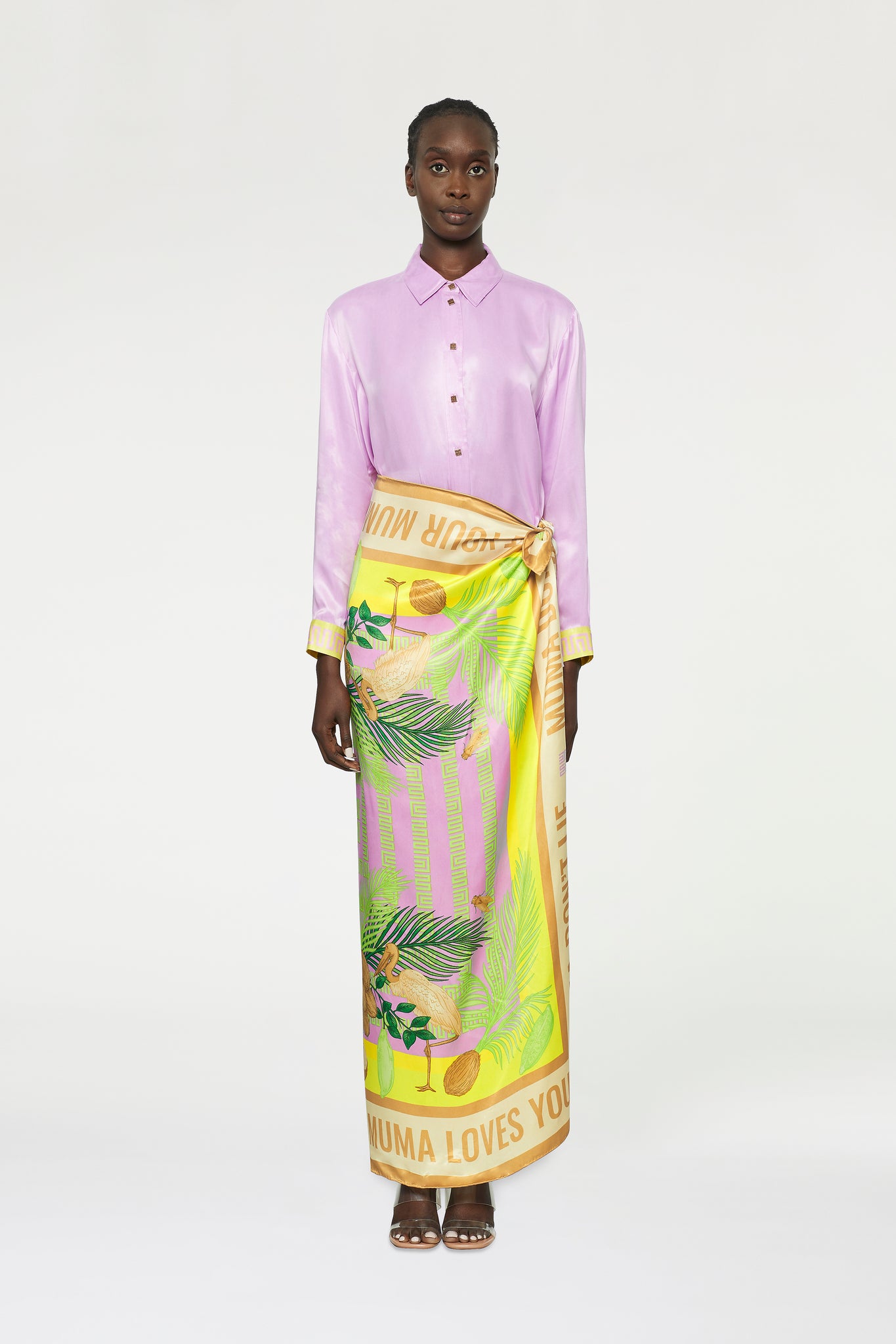 Coconut & Fingerlime Muma Loves You Scarf